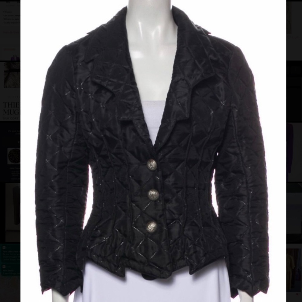 WANTED ISO , this Thierry Mugler blazer jacket